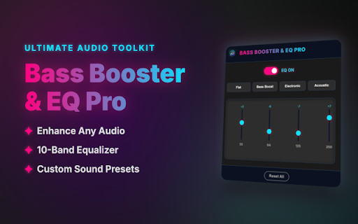 Ears: Bass Boost, EQ Any Audio screenshot