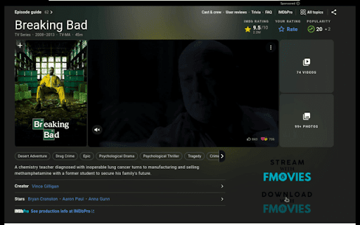 FMovies Download & Streaming App screenshot