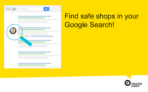 Trusted Shops extension for Google Chrome screenshot