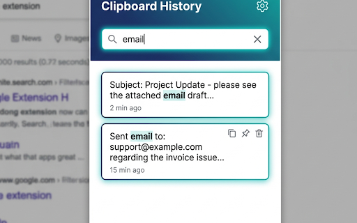 Clipboard History: Copy Manager screenshot