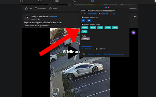 ESUIT | Video Downloader for Facebook™ screenshot