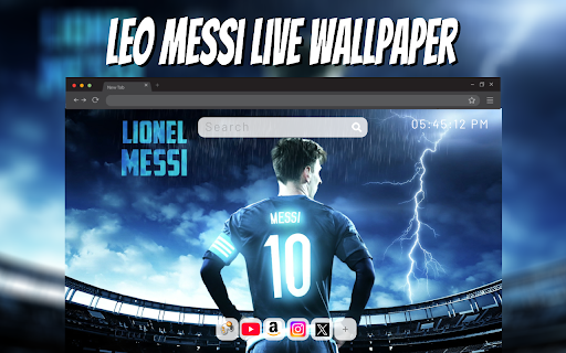 Lionel Messi Live Wallpaper screenshot