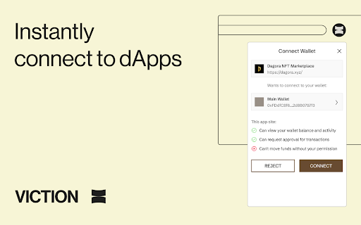 Viction Wallet screenshot