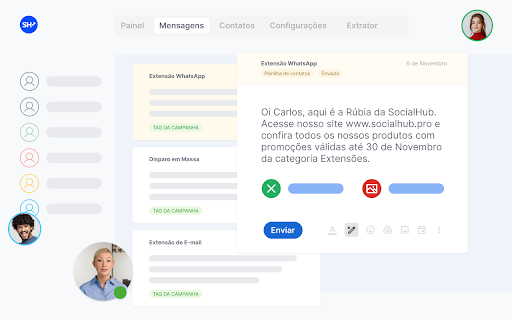 SocialHub Plus Mix screenshot