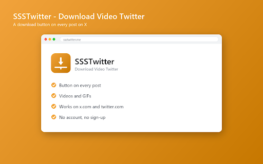 SSSTwitter - Download Video Twitter screenshot