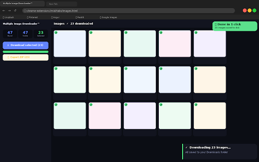 Multiple Image Downloader™ screenshot