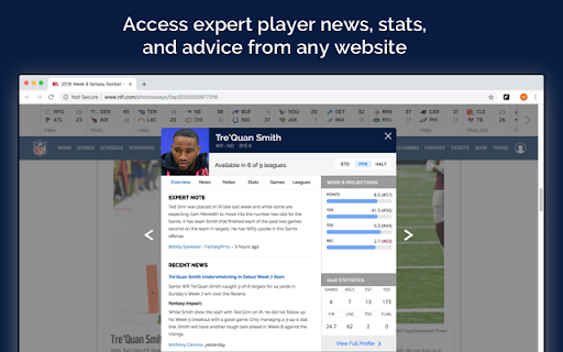 FantasyPros: Win your Fantasy League screenshot