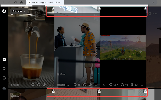 Sora Video Downloader screenshot