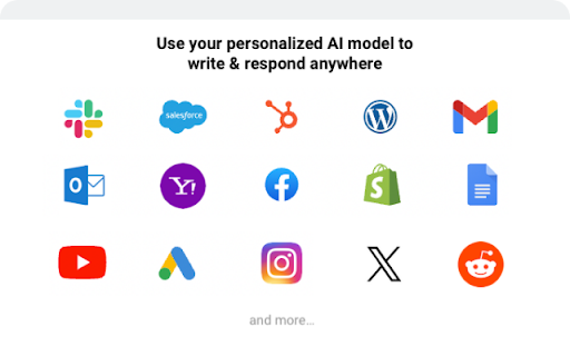 Younet: Personalized AI to write & respond screenshot