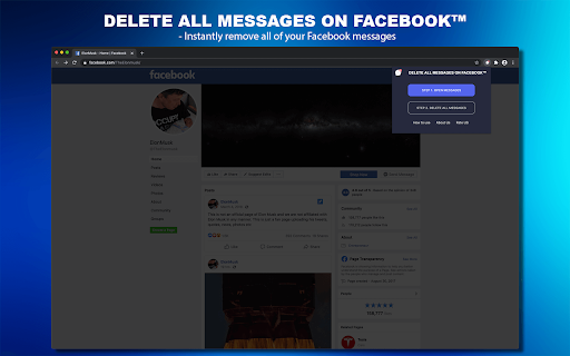 Delete All Messages screenshot