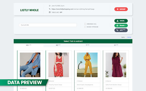 Listly - Web Scraping screenshot
