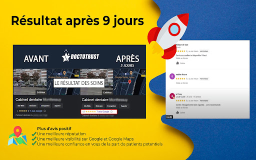 Meditrust: Expérience patient agenda screenshot