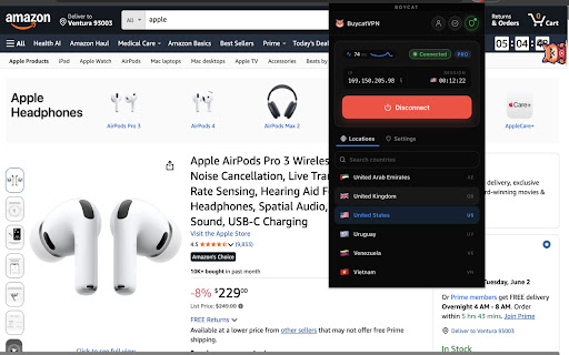 Boycat: Privacy VPN & Ethical Shopping screenshot