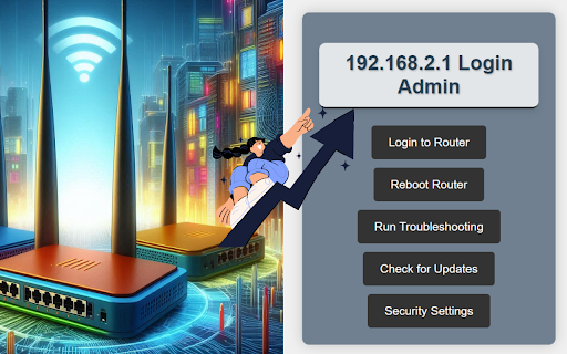 192.168.2.1 Login Admin screenshot