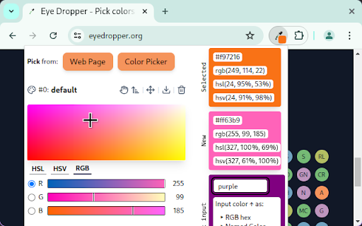Eye Dropper screenshot