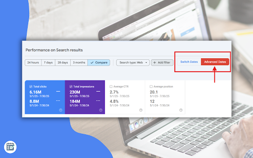 GSC Advanced Date Tools screenshot