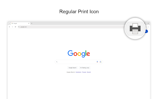Print for Google Chrome screenshot