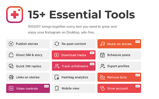 INSSIST | Web Client for Instagram screenshot