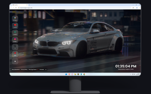 BMW M4 City Ride Live Wallpaper screenshot