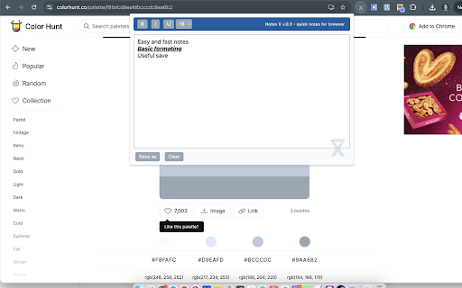 Notes X screenshot