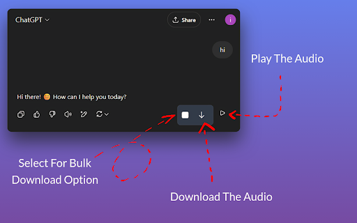 Save the ChatGpt voice screenshot