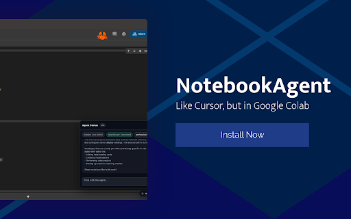 Notebook Agent screenshot