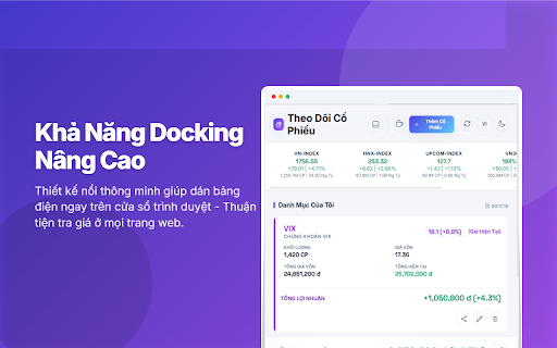 Stock VietNam Profit Tracker screenshot