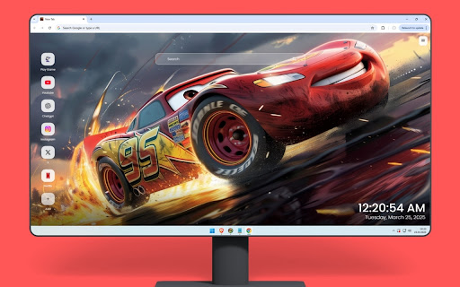 Lightning McQueen Wallpaper screenshot