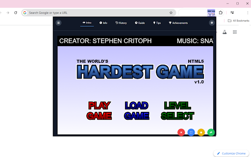 World's Hardest Game screenshot