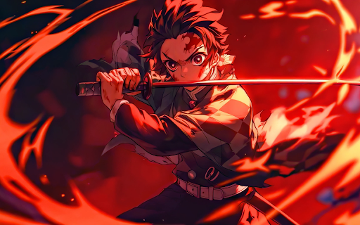 Tanjiro Kamado Demon Slayer Live Wallpaper screenshot