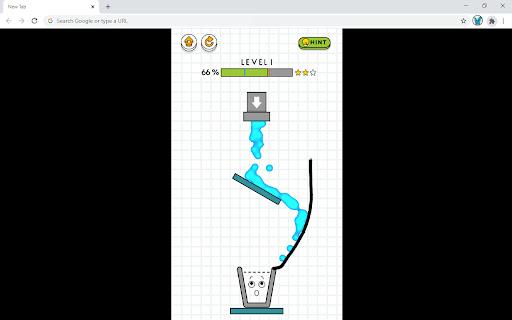 Happy Filled Glass Puzzle Game screenshot