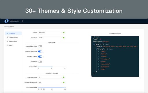JSON View Pro screenshot