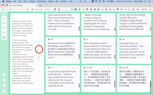 MultiTranslate: All locales at once screenshot