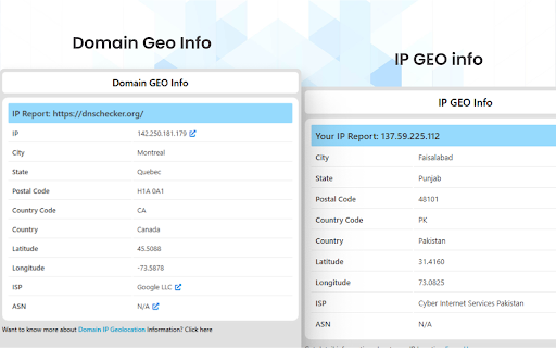 DNS Checker - SEO and Domain Analysis screenshot
