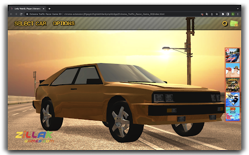 Extreme Traffic Racer Game 3D screenshot