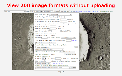waView, Image Viewer and Editor screenshot