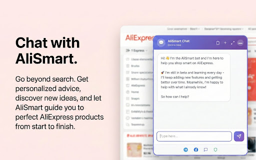 AliSmart: AliExpress AI Finder, Tracker & Coupons screenshot