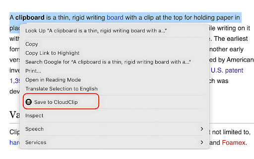 CloudClip – Multicopy Clipboard History Manager with Dark Mode & CSV Export screenshot