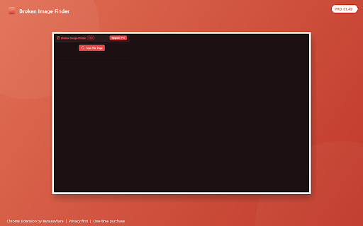 Broken Image Finder screenshot