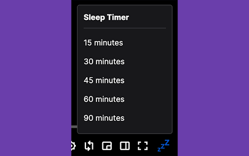 Twitch Sleep Timer screenshot
