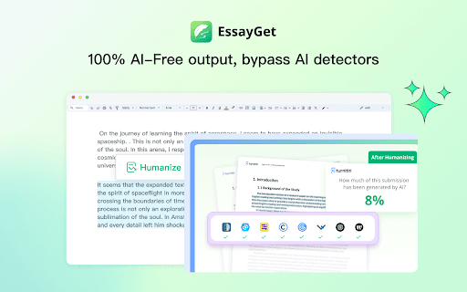 EssayGet: AI Writer, Humanizer, Rewrite Tool screenshot