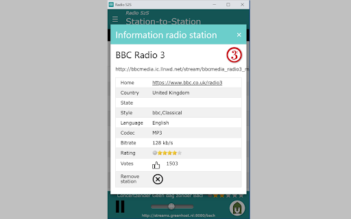 Radio Station-to-Station Ext screenshot