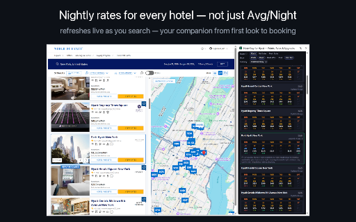 HotelXray for Hyatt — Points, Rates & Upgrades screenshot