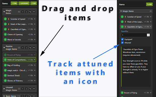 Roll20 Extended screenshot