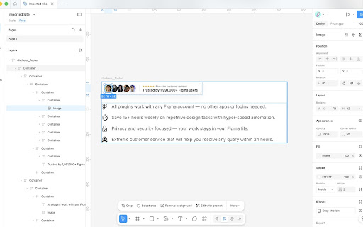 Weblify: Copy Websites to Figma - Free & Private screenshot