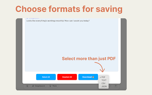 Claude to PDF screenshot