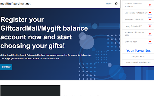 My Gift Card Mall screenshot