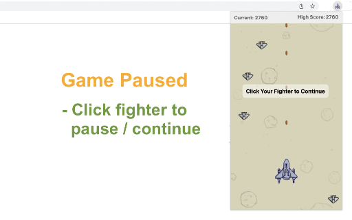 Space Fighter Game screenshot