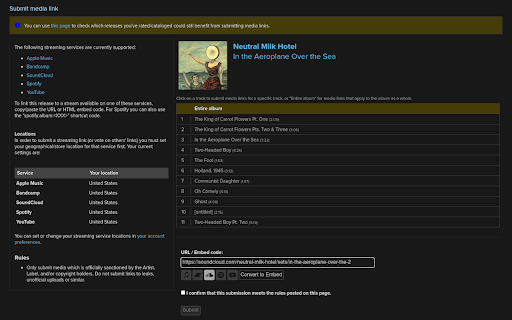 BetterRYM screenshot