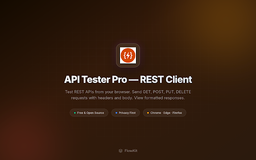 API Tester Pro — REST Client screenshot
